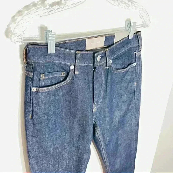 NWT Everlane Mid Rise Ankle Skinny Jean in Indigo - Picture 4 of 6